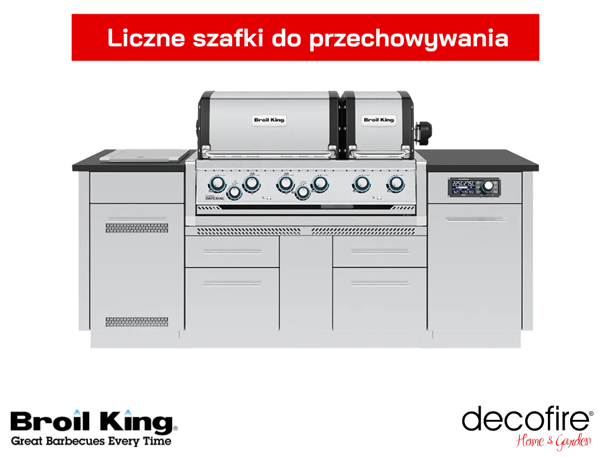 Grill gazowy Imperial QS 690I wyspa – szafki