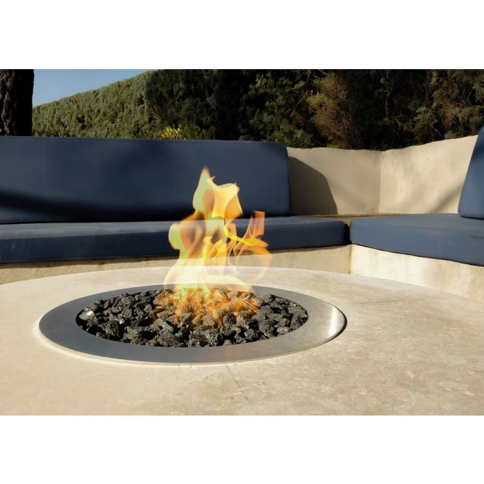Kominek automatyczny na gaz LPG / gaz ziemny Galio Fire Pit Insert Planika