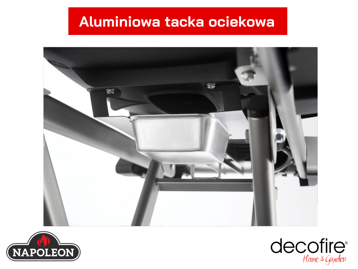 Tacka ociekowa w grillu Napoleon