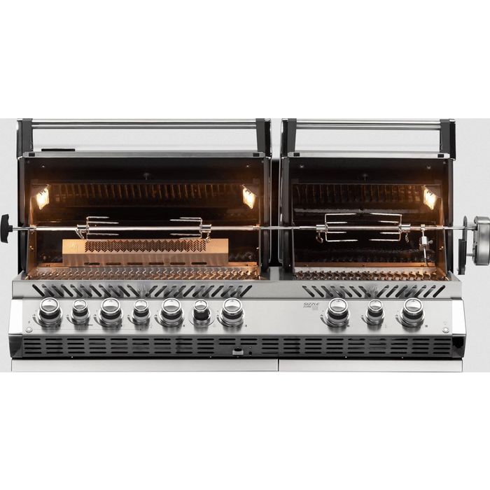 OUTLET - Grill osadzony na kuchni ogrodowej Napoleon Prestige BIPRO 825 (BIPRO825RBIPSS-3-CE) - EKSPOZYCJA