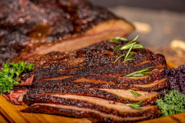Barbecue - wędzony mostek wołowy