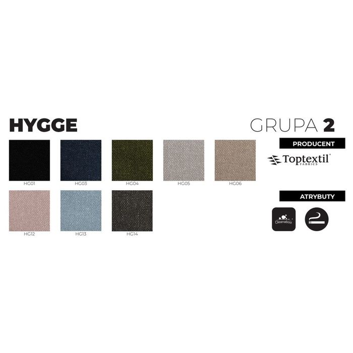 Grospol Fotel biurowy Moon Wood chrome tkanina Hygge - 8 kolorów