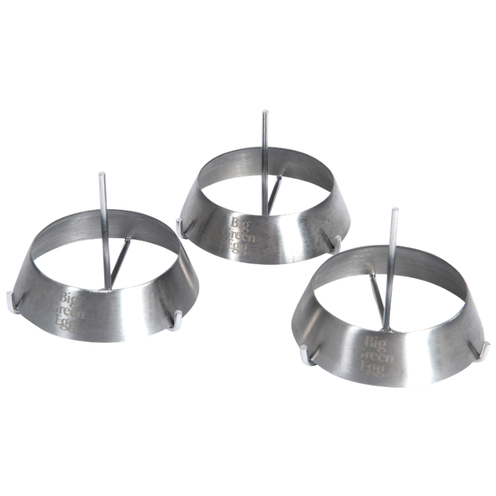Okrągłe podstawki do grilla Stainless Steel Grill Rings Big Grenn Egg (002280)