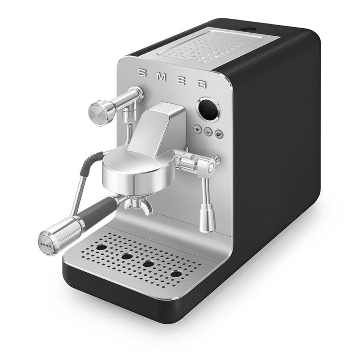 Kolbowy ekspres do kawy Minipro Czarny Smeg (EMC02BLMEU)