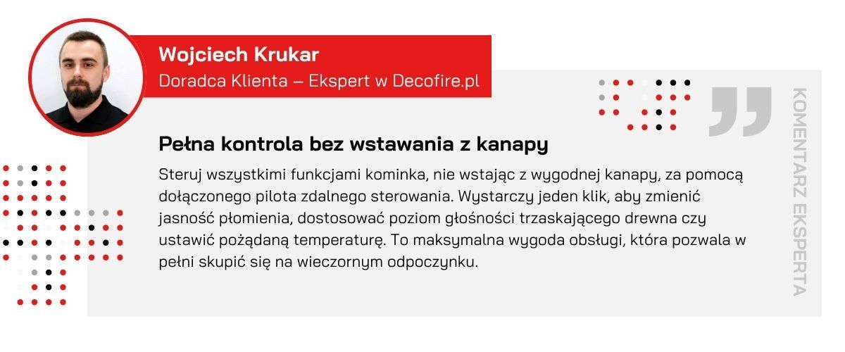 Dimplex kominek elektryczny do montażu ściennego Vista 130 I rada eksperta