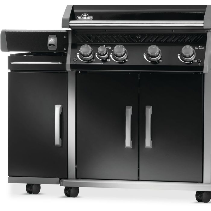 Szafka boczna do grilli Rogue czarny (68007)