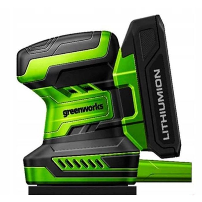 Greenworks 24V szlifierka oscylacyjna G24SS14 (GR3100507) ⭐ GRATIS!  