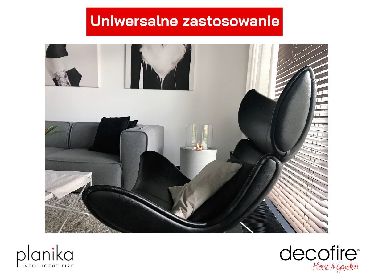 Biokominek Planika Jar Commerce – uniwersalne zastosowanie