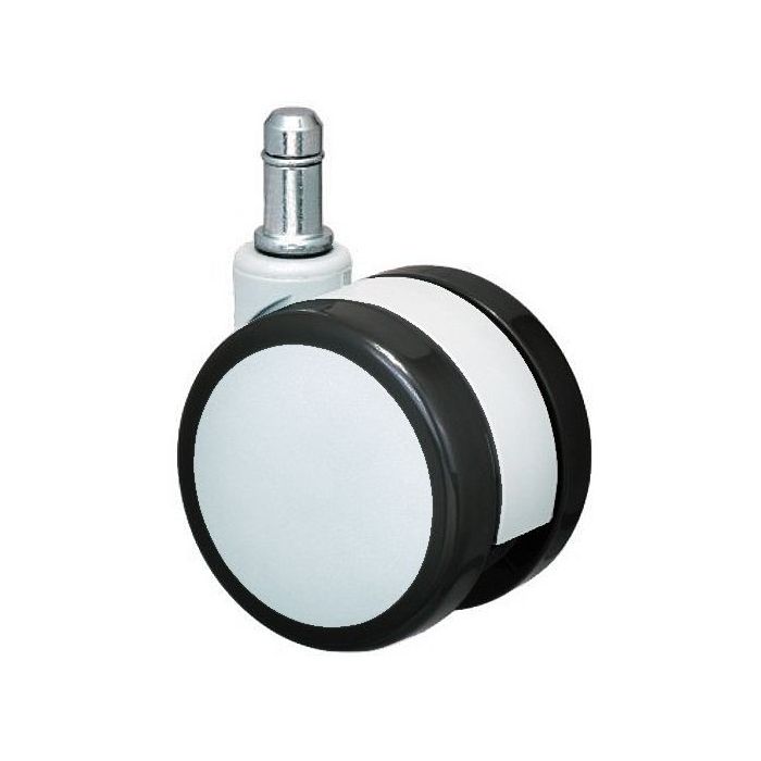 Unique Kółka gumowe miękkie do foteli biurowych 60 mm - 5 szt. (CT60-281B)
