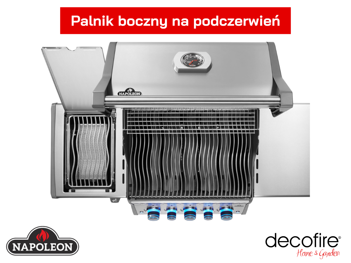 Palnik boczny na podczerwień Sizzle Zone o mocy 4,5 kW