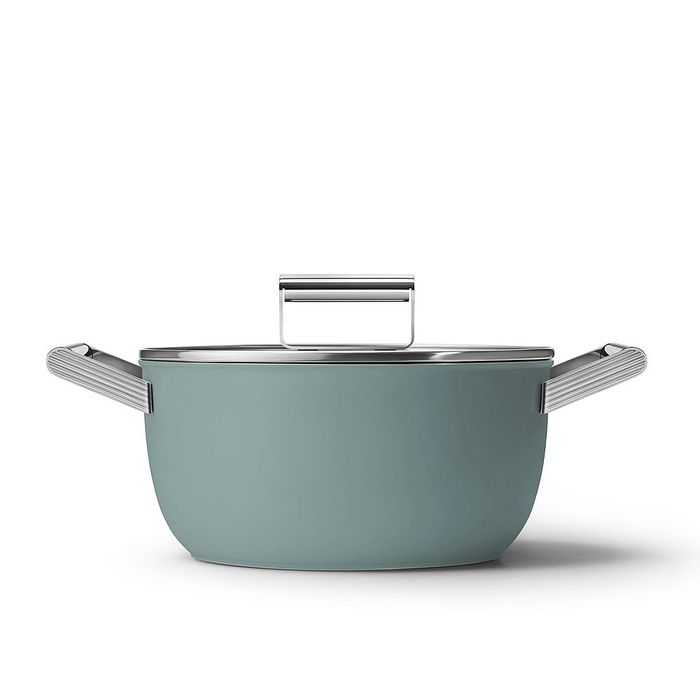 Garnek 24 cm Szmaragdowy Smeg (CSF2412EGM)