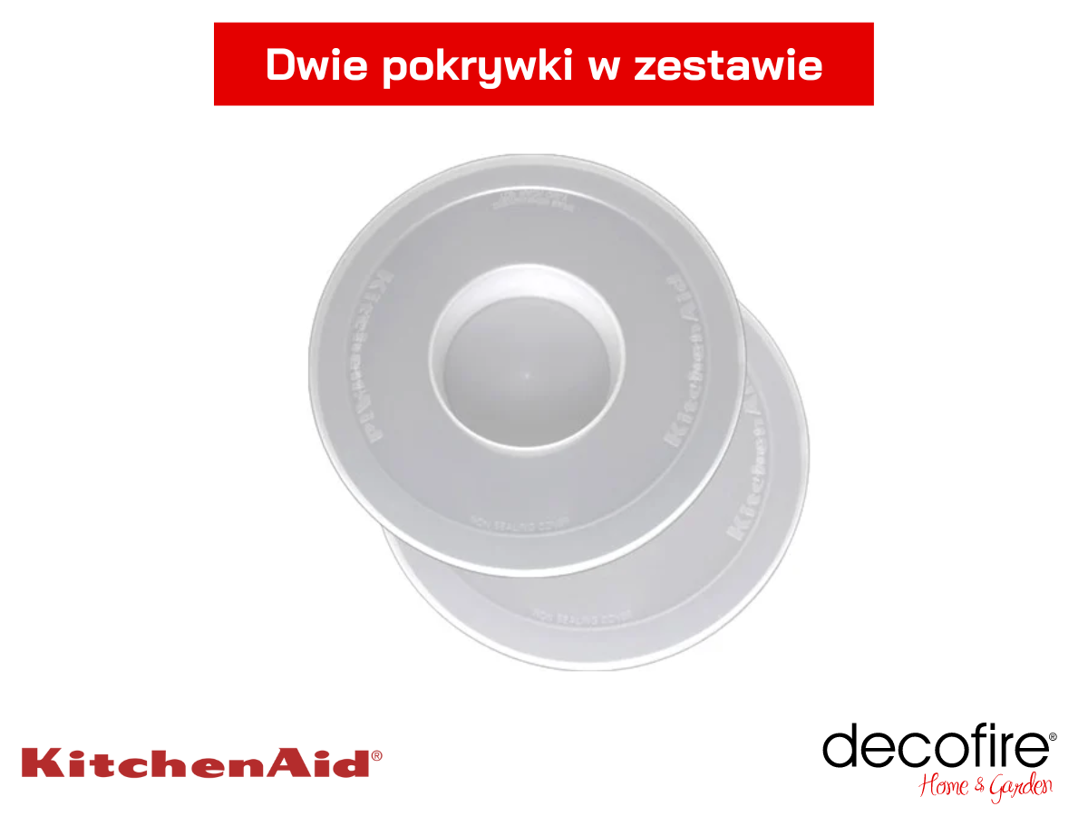 Dwie pokrywki w zestawie