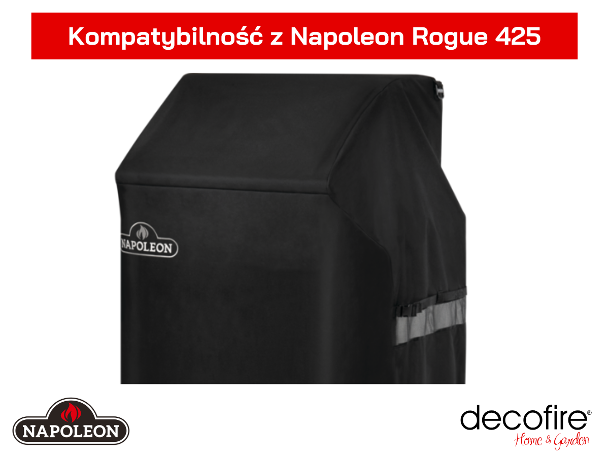 Pasuje do grilla Napoleon Rogue 425 na złożone półki