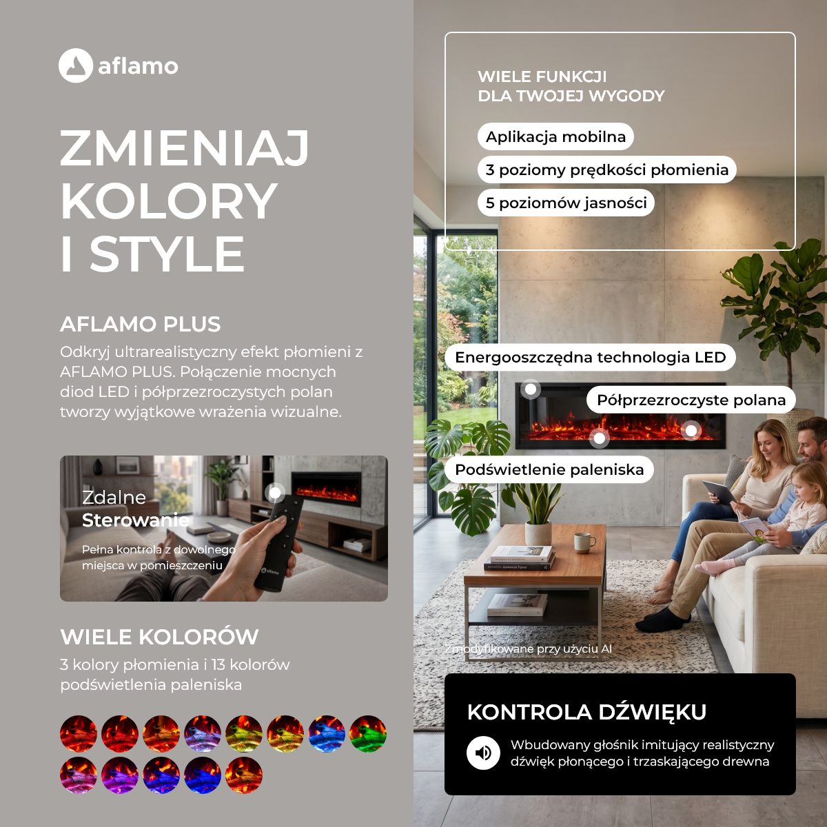 Zmiana kolorów