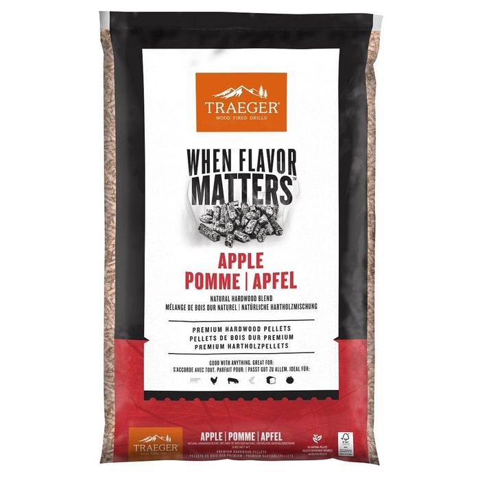 Pellet drzewny FSC Apple – 9 kg Traeger