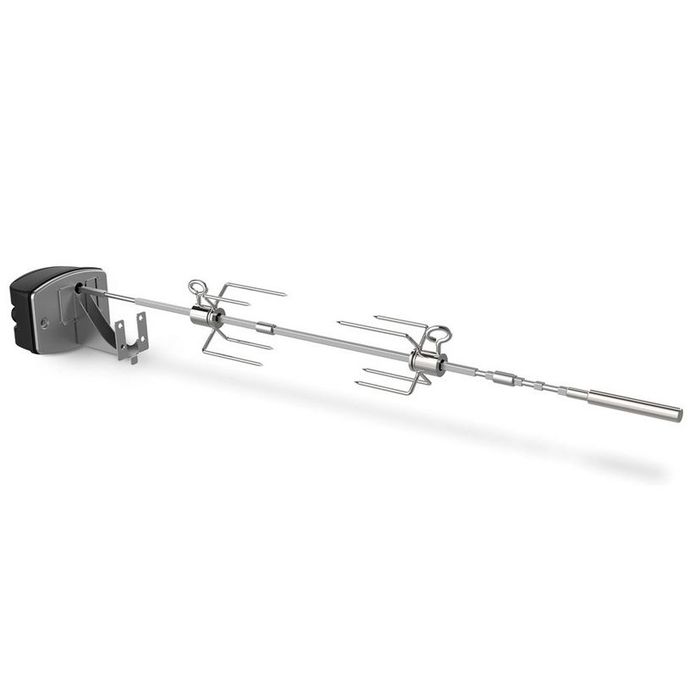 Rożen obrotowy do grilli Weber na pellet Searwood 600 oraz Spirit