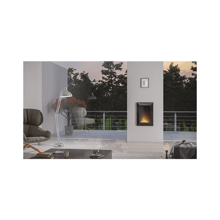Biokominek wiszący Simple Fire FRAME 550 biały 550x790 mm