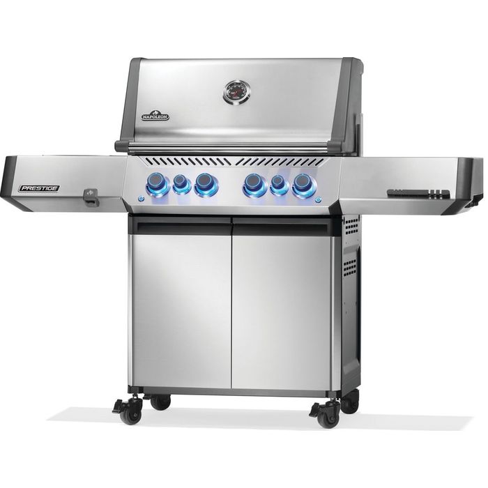 Grill gazowy Napoleon Prestige 500 z palnikiem rożna i palnikiem bocznym Sizzle Zone (P500VRSIBPSS-PL)
