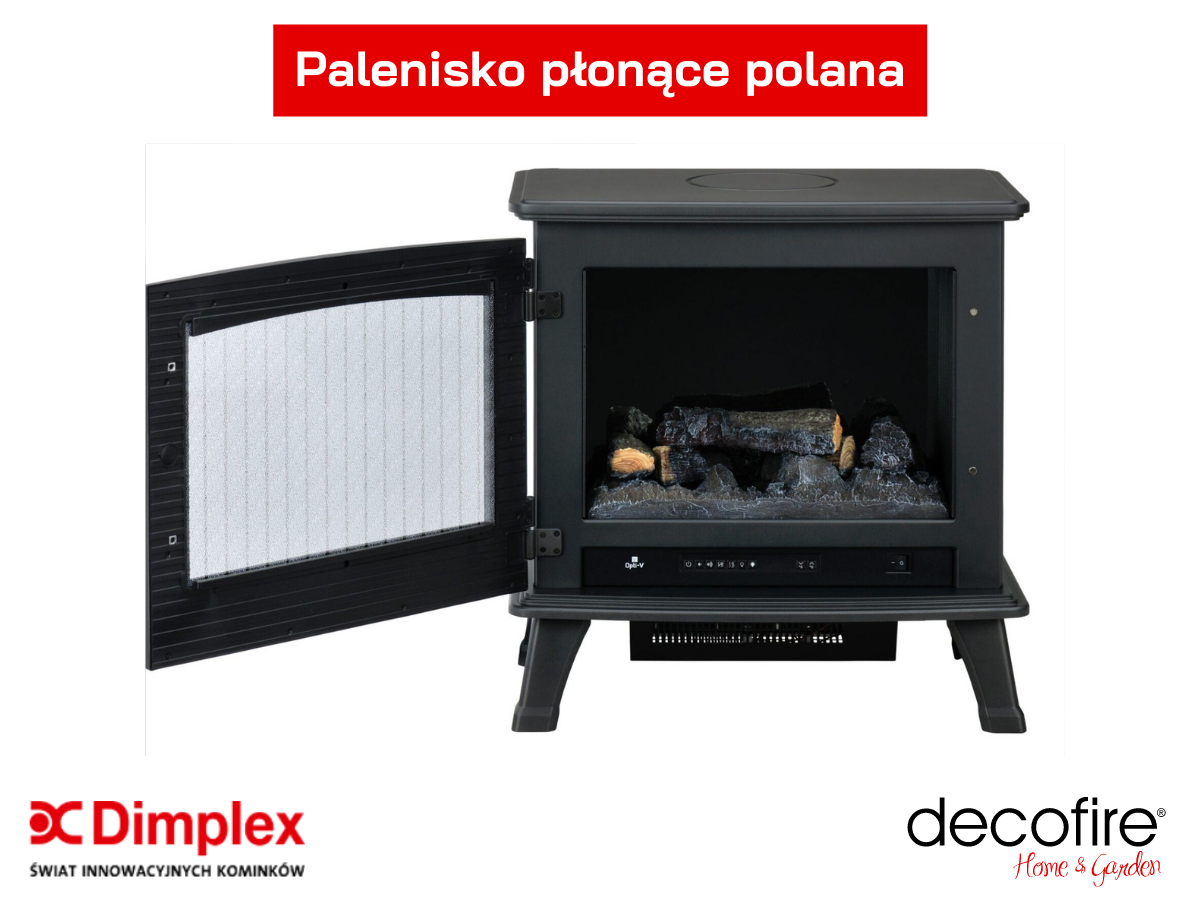 Palenisko płonące polana w kominku Dimplex Sunningdale