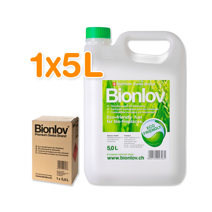 Płyn do biokominków - Biopaliwo Bionlov® 5L