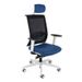 Fotel biurowy Grospol Level WS HD WHITE tkanina Omega - 8 kolorów