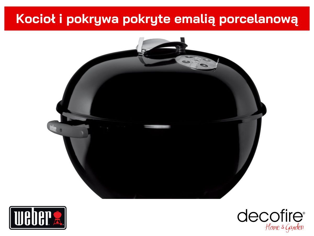 Kocioł i pokrywa pokryte emalią porcelanową