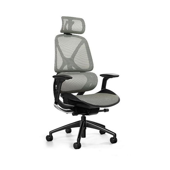 UNIQUE Fotel biurowy Areo-X szara siatka (HX-2501HB-GREY)