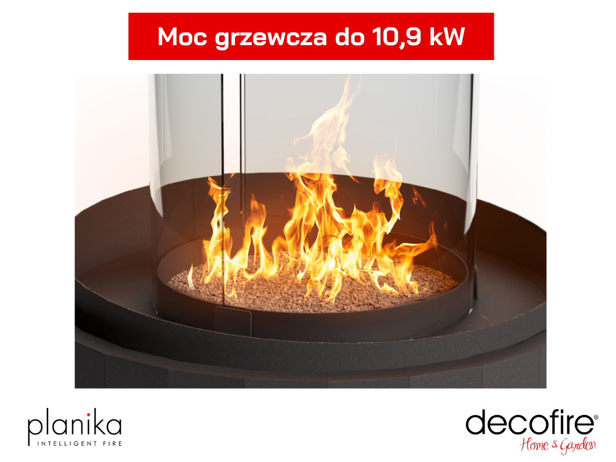 Moc grzewcza do 10,9 kW