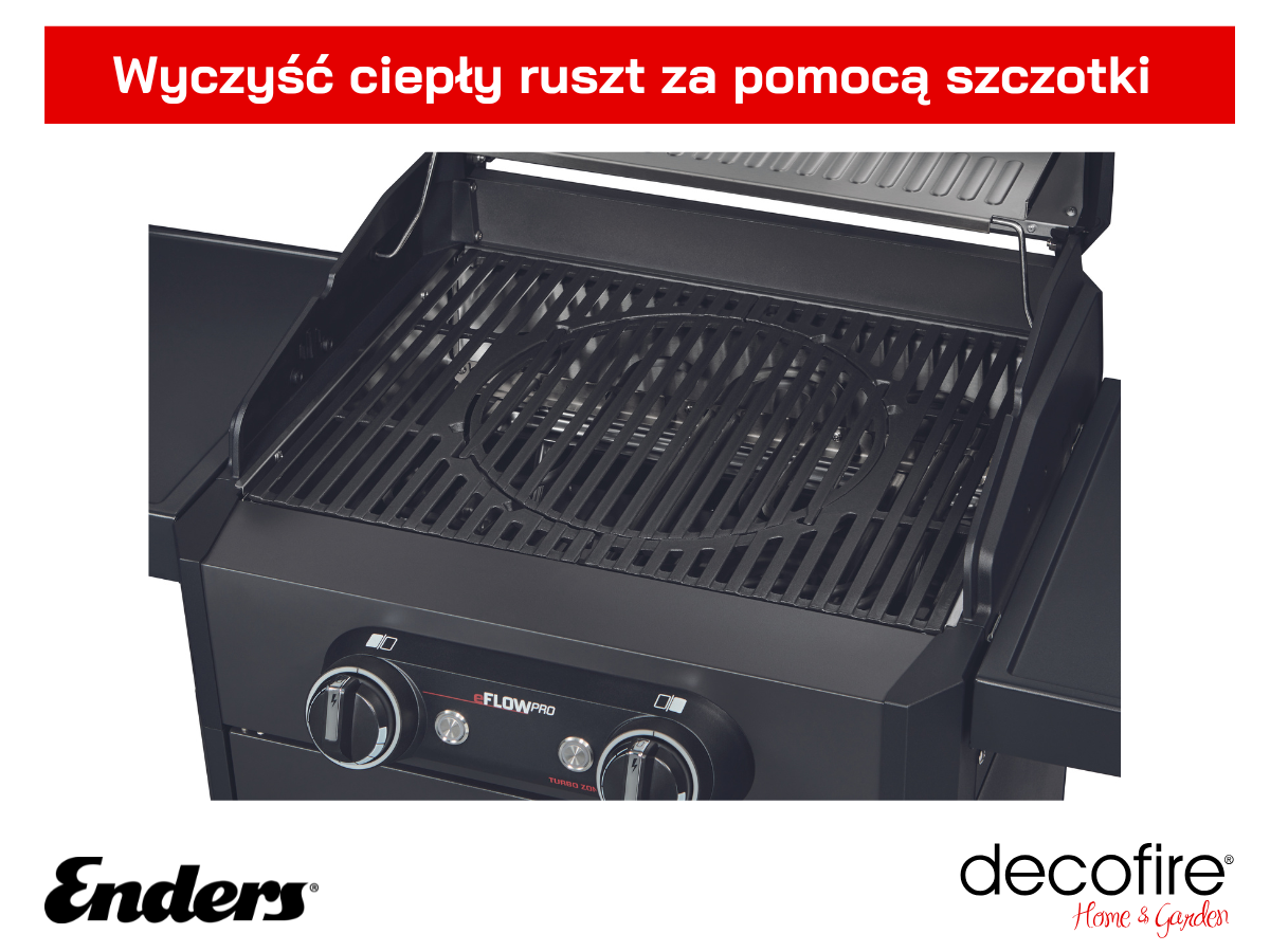 Czyszczenie rusztu w grillu elektrycznym