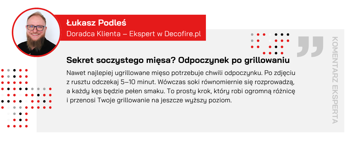 Opinia eksperta o grillowaniu miesa