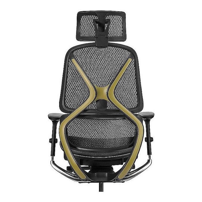 UNIQUE Fotel biurowy Areo-X szara siatka (HX-2501HB-GREY)
