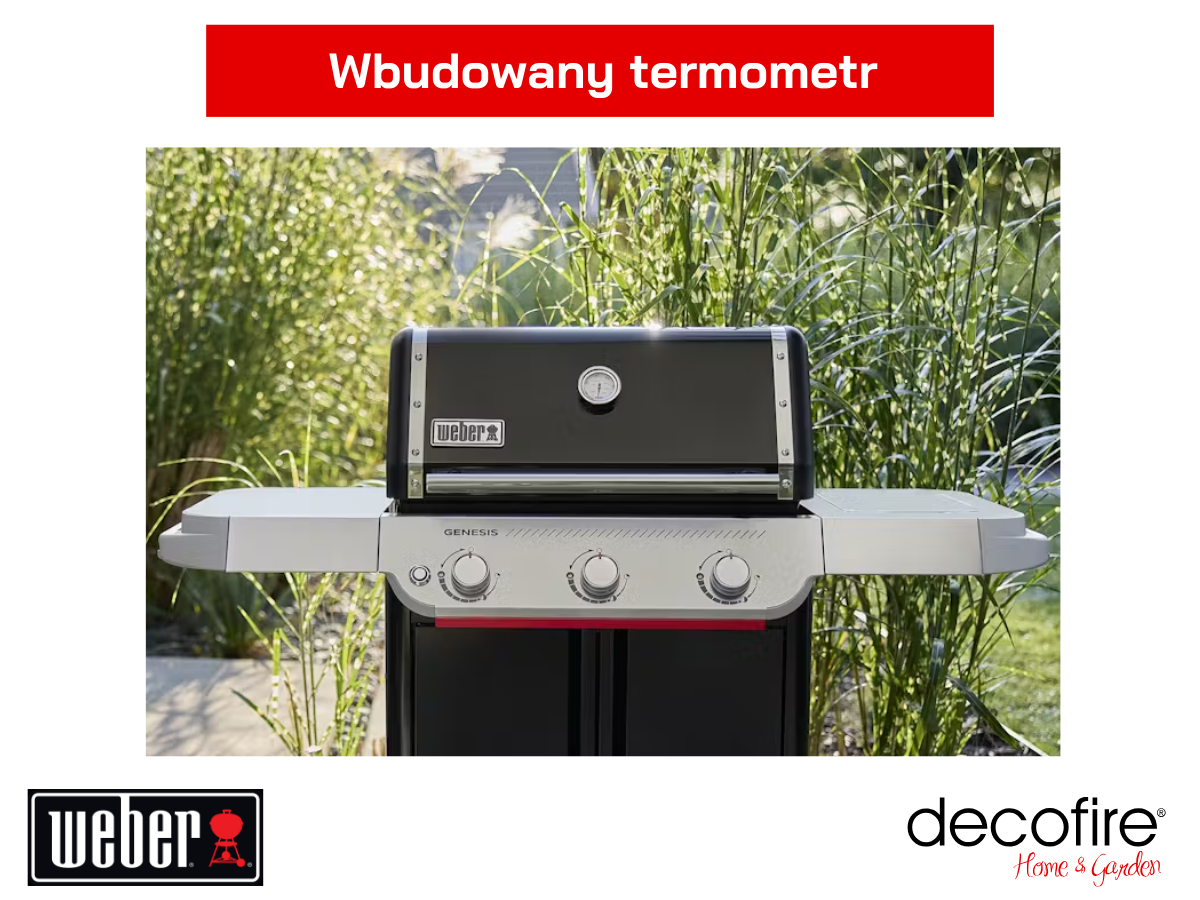 Grill gazowy Weber Genesis E-315W – wbudowany termometr