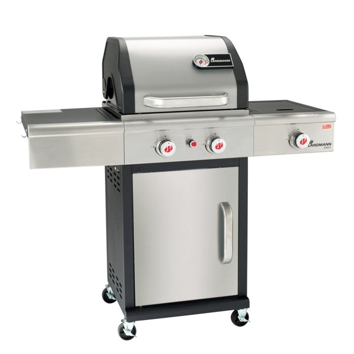 Grill gazowy Landmann Triton PTS 2.1 INOX z palnikiem bocznym (12910)