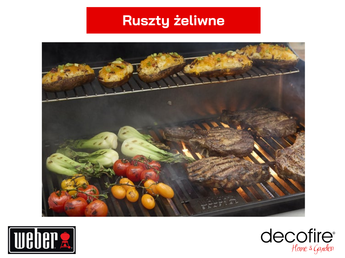 Grill gazowy Weber Genesis EPX-435W – ruszt żeliwny