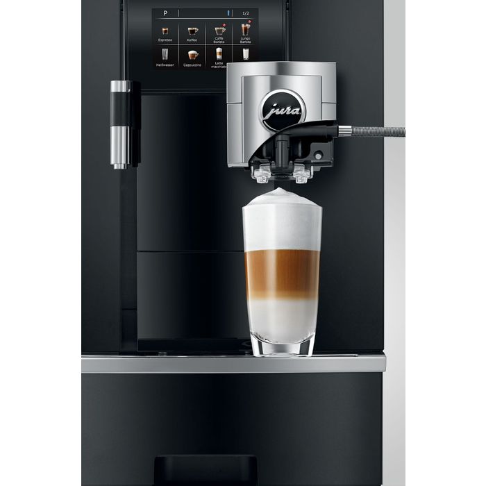 Ekspres do kawy Jura GIGA X8 Aluminium Black (EB) (15566) wylewka