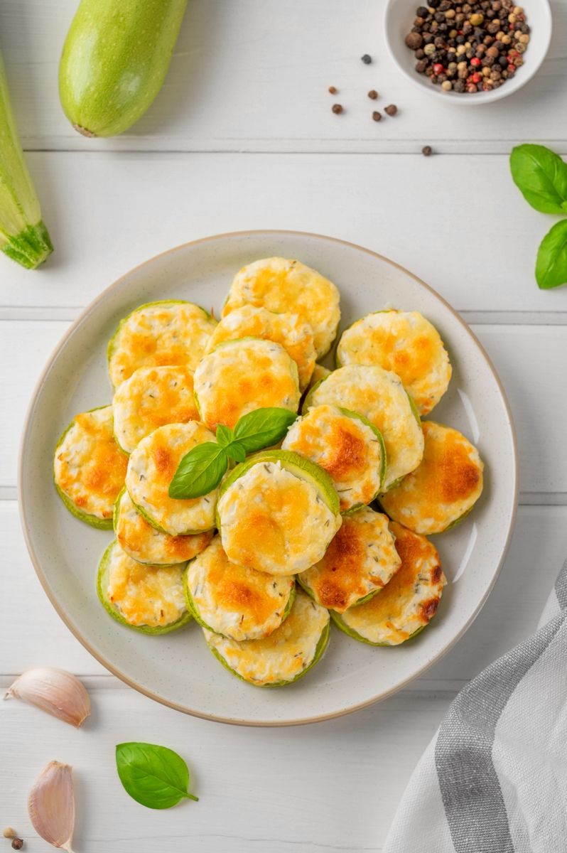 Cukinia z grilla z mozzarellą