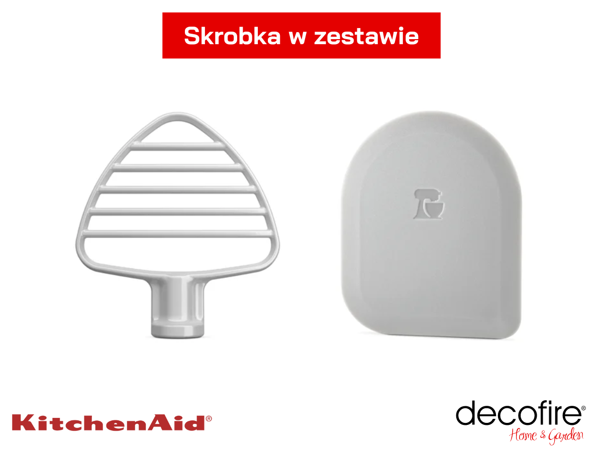 Skrobka w zestawie z mieszadłem rozdrabniającym do Artisan 5 