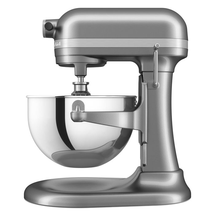  Mikser stojący 5,2 l z podnoszoną dzieżą KitchenAid Heavy Duty, Contour Silver (5KSM55SXXECU)