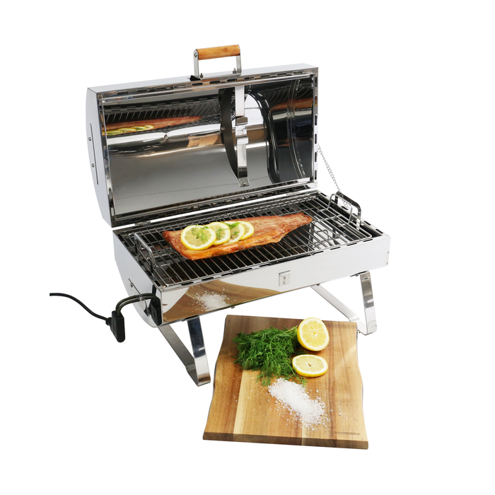Muurikka 2w1 grill elektryczny i wędzarnia 900 W (TO6841)