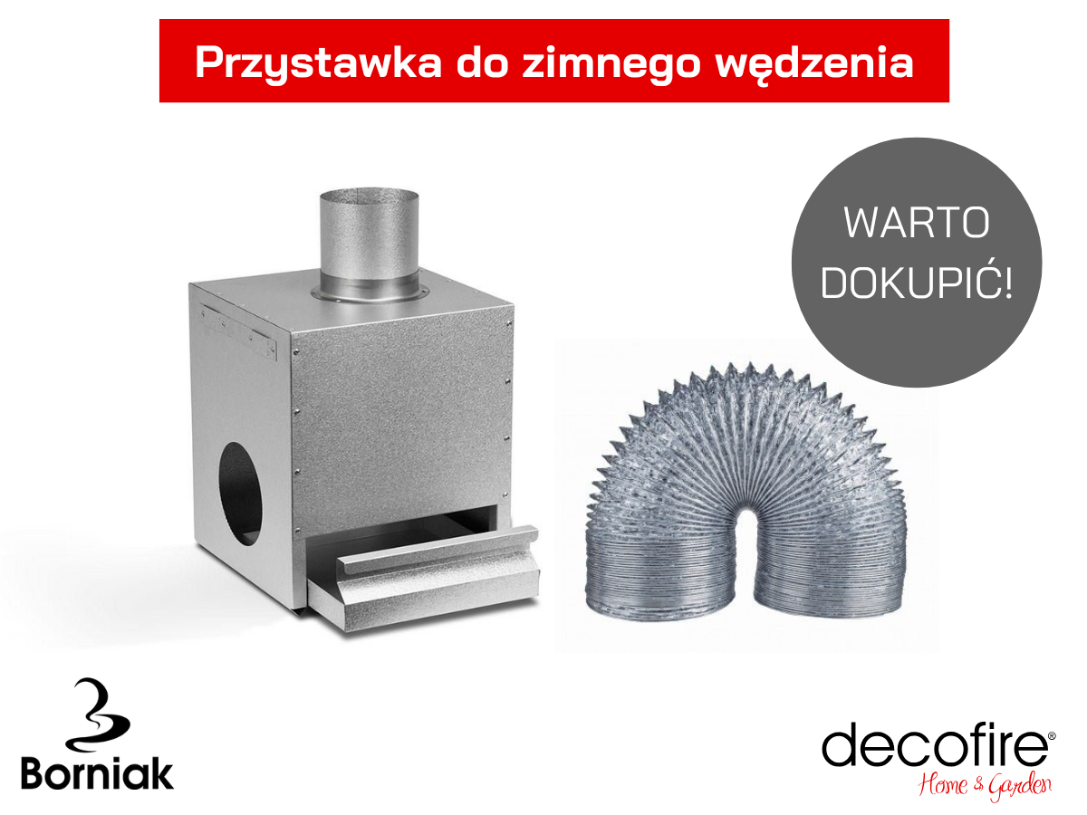 Przystawka do zimnego wędzenia