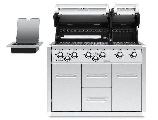 Grill na gaz ziemny Broil King Imperial XL S do zabudowy z szafką