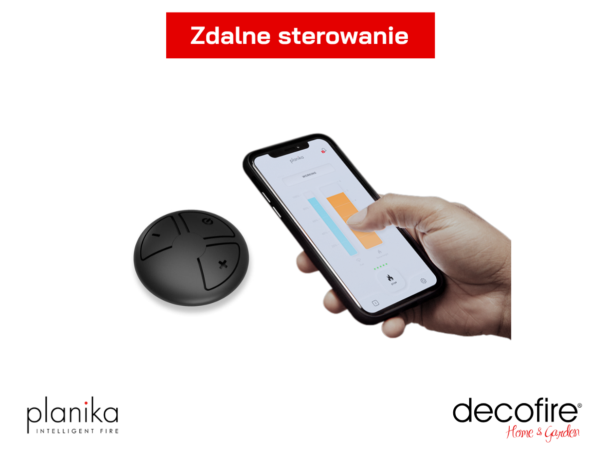 Sterowanie kominkiem Stella Planika 