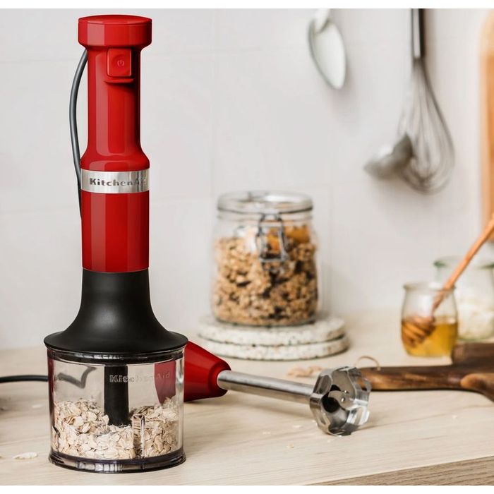 Blender ręczny z akcesoriami Empire Red KitchenAid (5KHBV83EER)