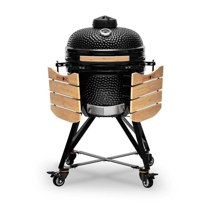 Grill ceramiczny węglowy Kamado Bono Media 20" 52 cm black (TQ0020ALLIN)