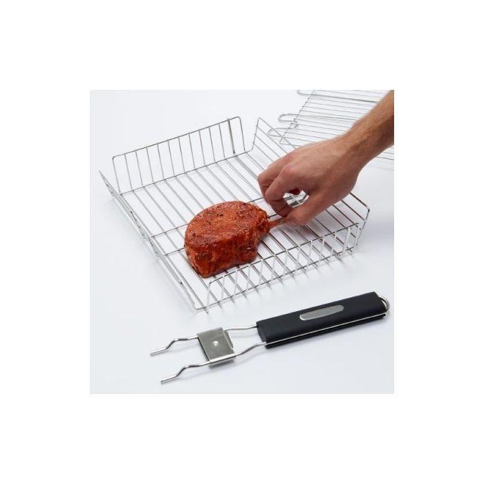 Premium Broil King: Kosz do grillowania ze stali szlachetnej (65070)