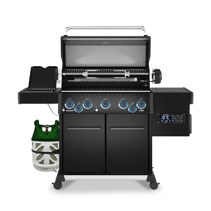 Grill hybrydowy (gaz + pellet) Baron 590 IRP Shadow Broil King