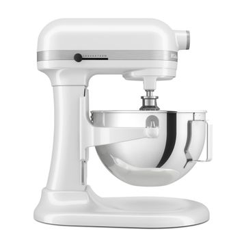 Mikser stojący 5,2 l z podnoszoną dzieżą KitchenAid Heavy Duty, White (5KSM55SXXEWH)
