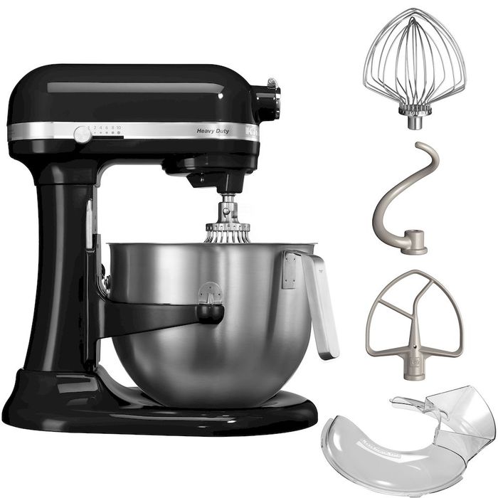 Mikser Heavy Duty 7 Onyx Black 6,9 l KitchenAid (5KSM7591XEOB) 