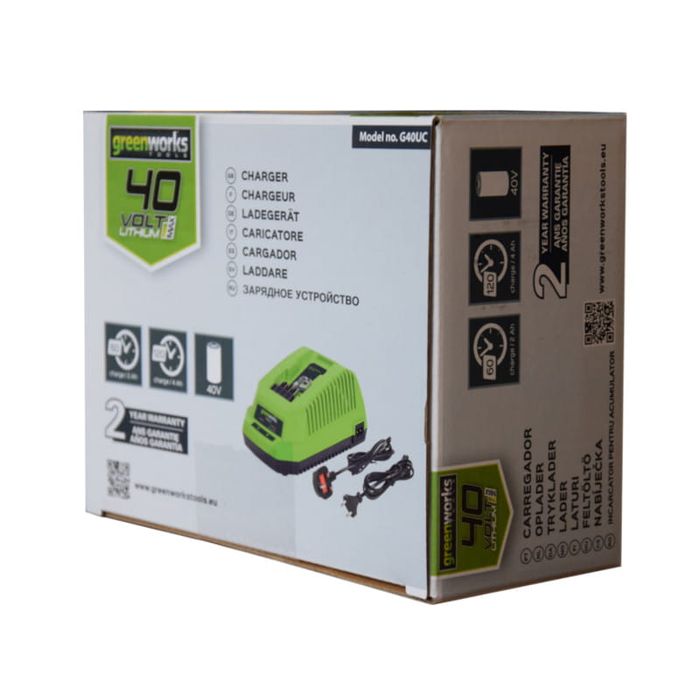 Greenworks Ładowarka G40UC 40V (2910907) 