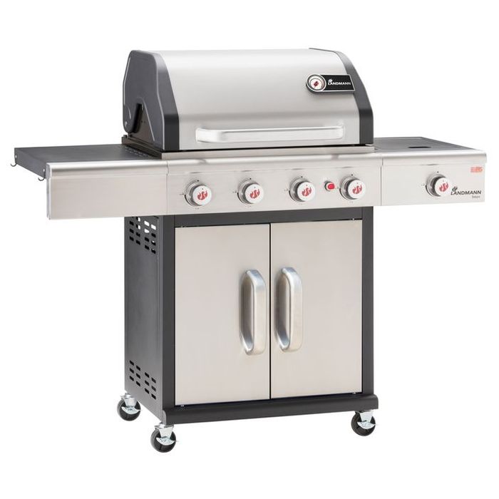 Grill gazowy Landmann Triton maxX PTS 4.1 INOX z palnikiem na podczerwień (12969)